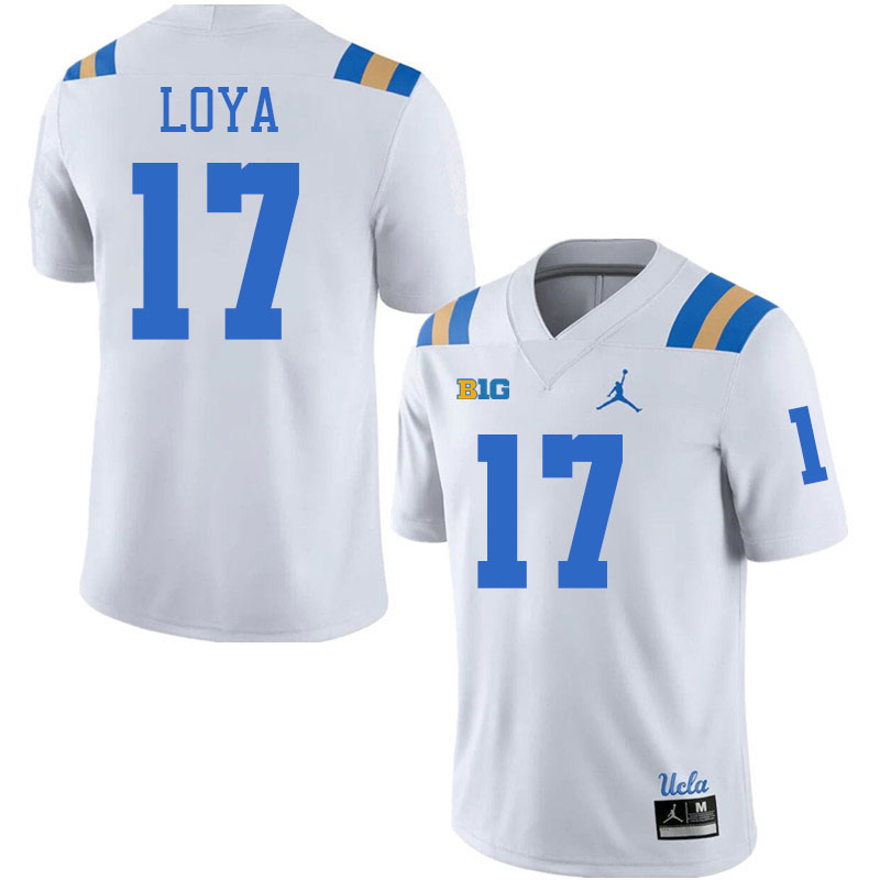 Logan Loya UCLA Jersey,UCLA Bruins #17 Logan Loya Jersey Youth College Football Uniforms-White